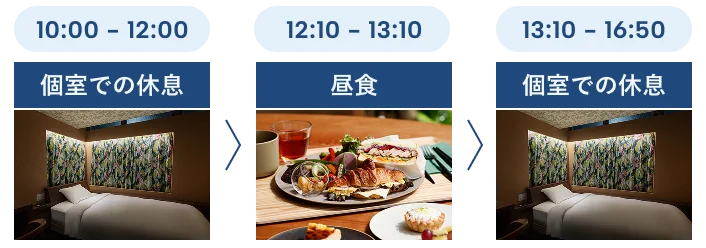 ランチ＆くつろぎプラン